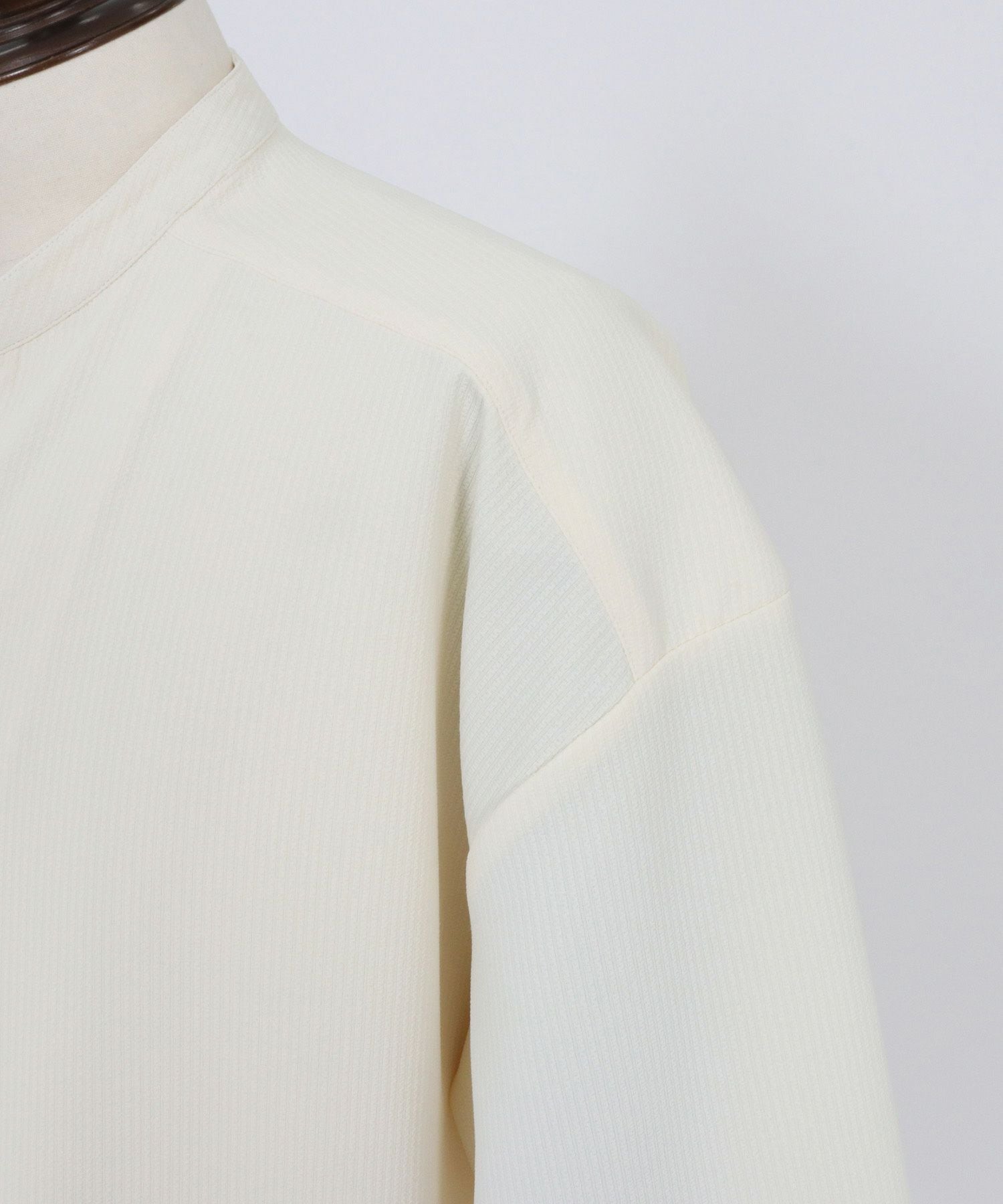 30%OFF【CAMBIO(カンビオ)】 スキッパージップバンドカラープル