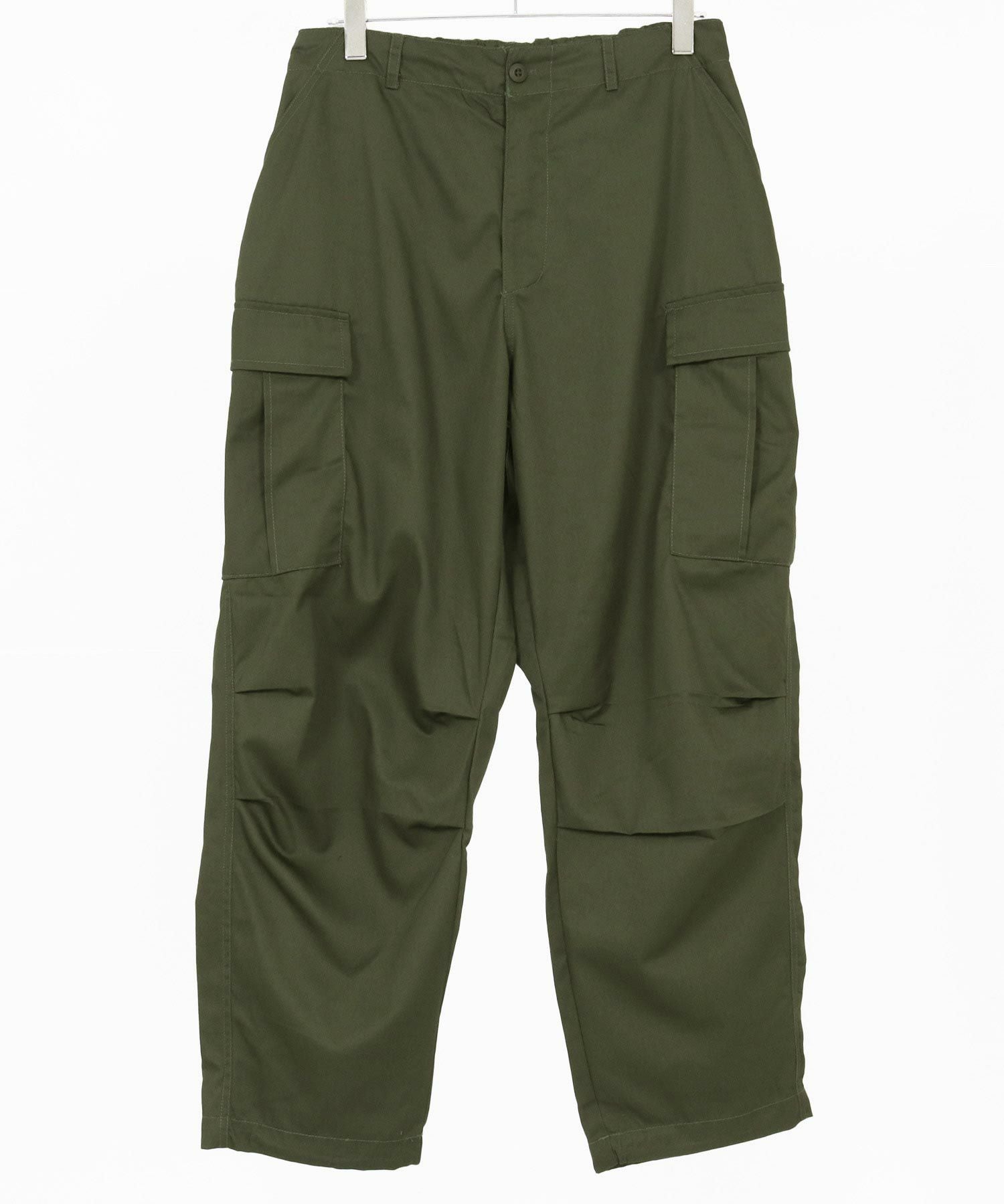 CAMBIO(カンビオ)】TCツイル裾ゴムストッパーカーゴパンツ(HLCM0179