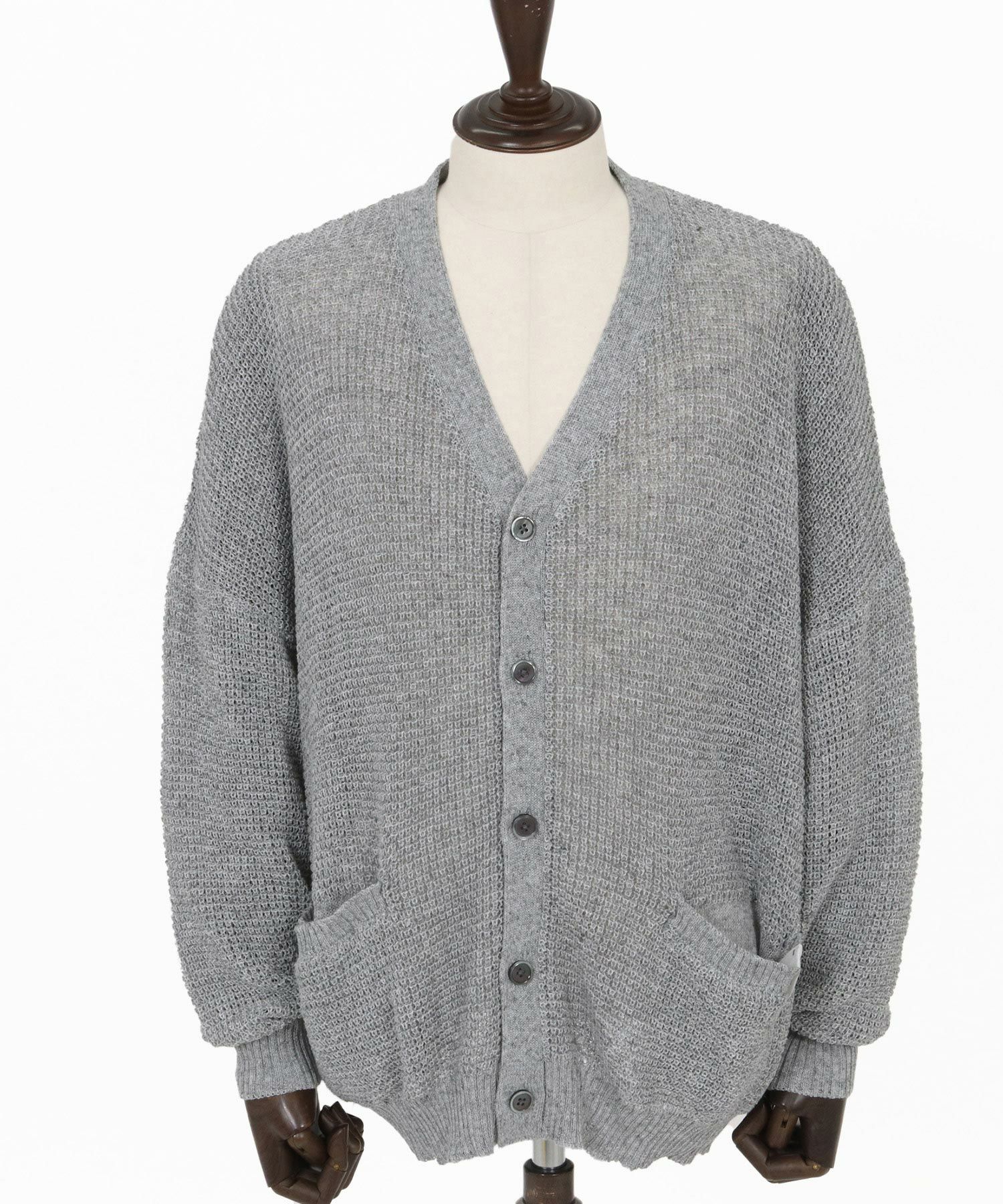 30%OFF【GLIMCLAP(グリムクラップ)】 Mesh knitting cardigan ニット