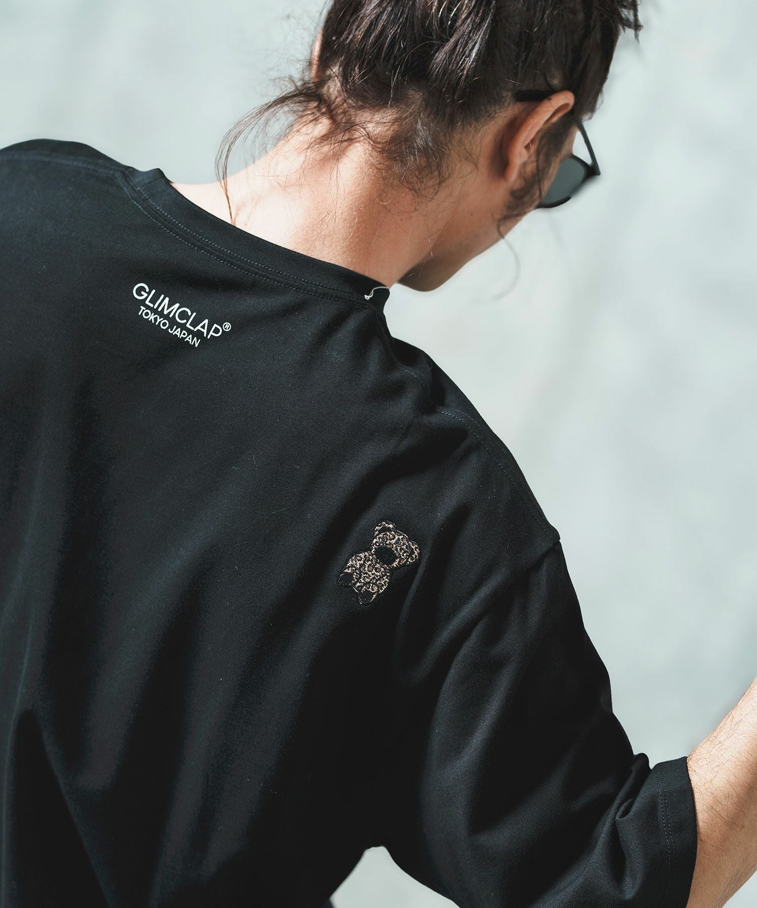 50%OFF【GLIMCLAP(グリムクラップ)】Dotted with embroidery T-shirt T