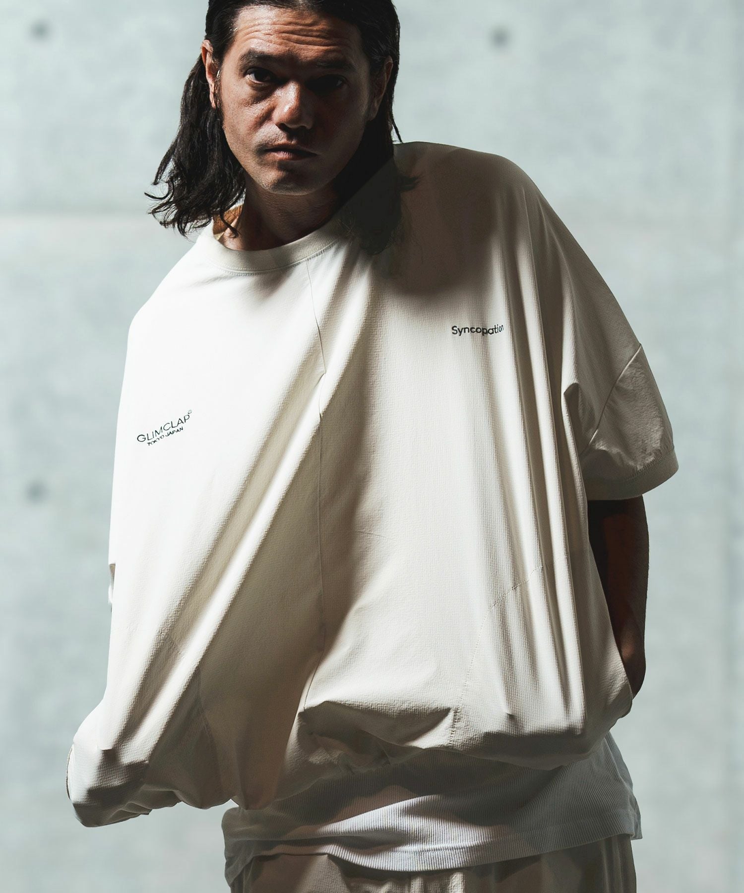 30%OFF【GLIMCLAP(グリムクラップ)】Mini-ripstop nylon fabric short