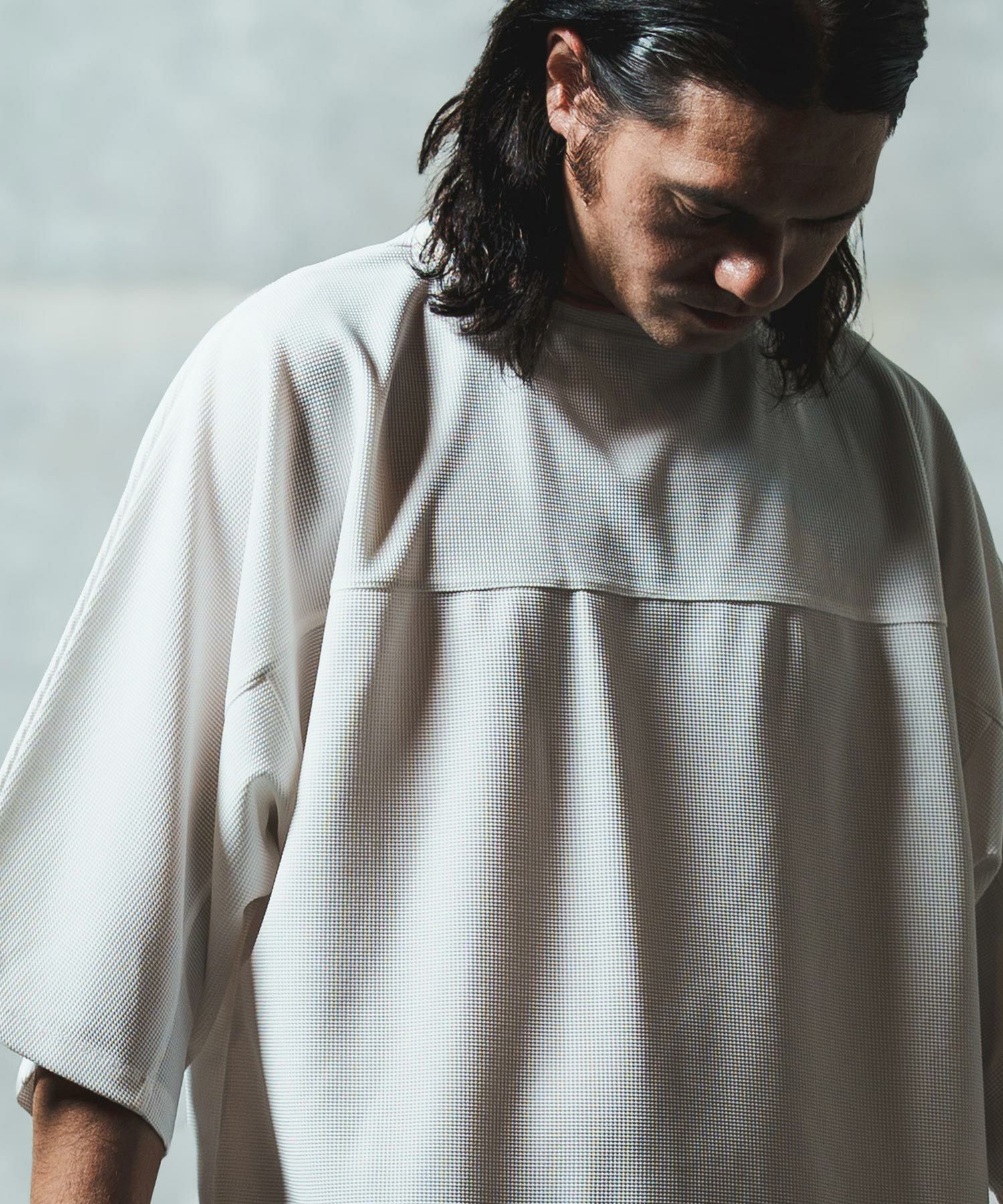 30%OFF【GLIMCLAP(グリムクラップ)】 Thermal fabric T-shirt Tシャツ