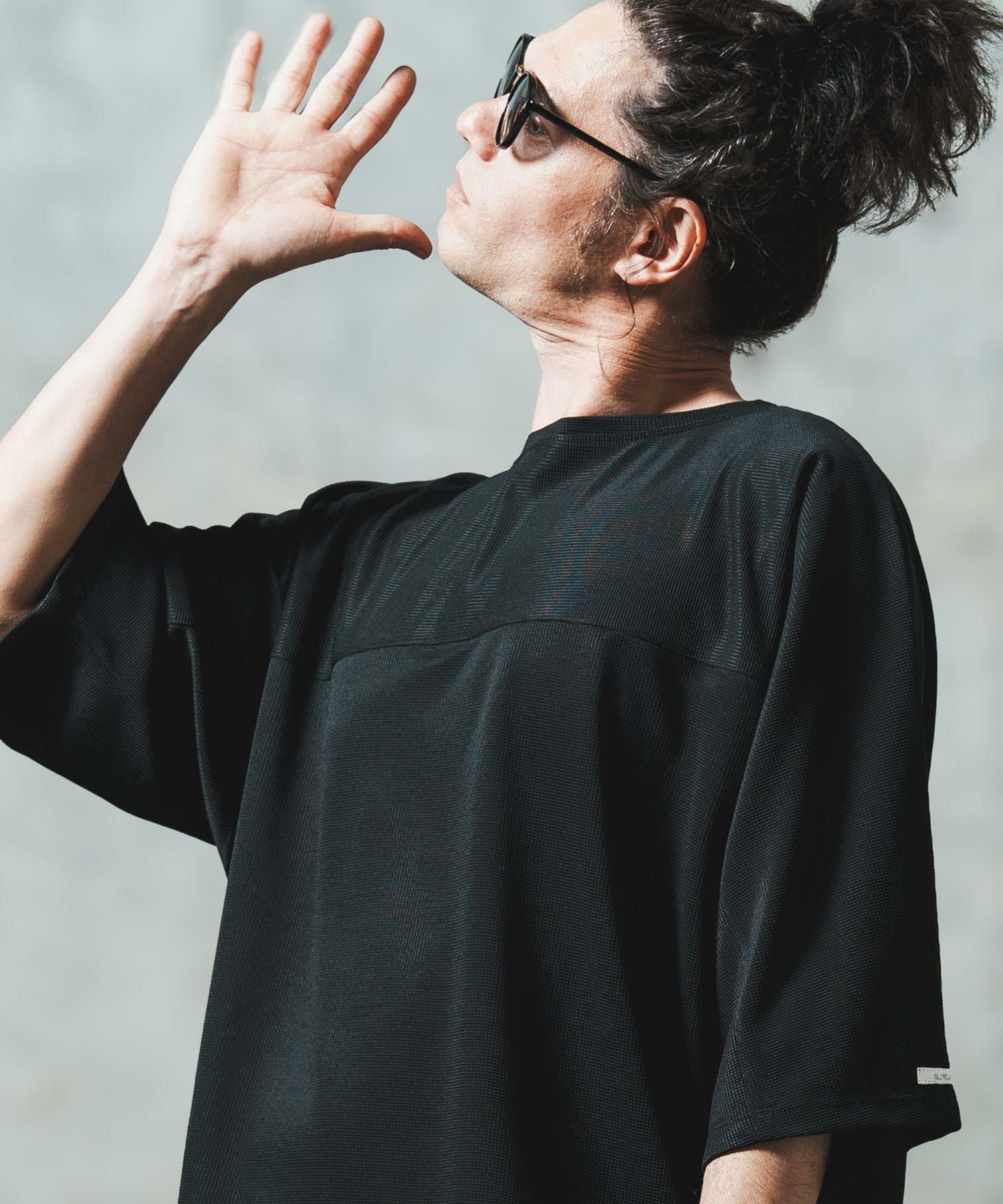 30%OFF【GLIMCLAP(グリムクラップ)】 Thermal fabric T-shirt Tシャツ