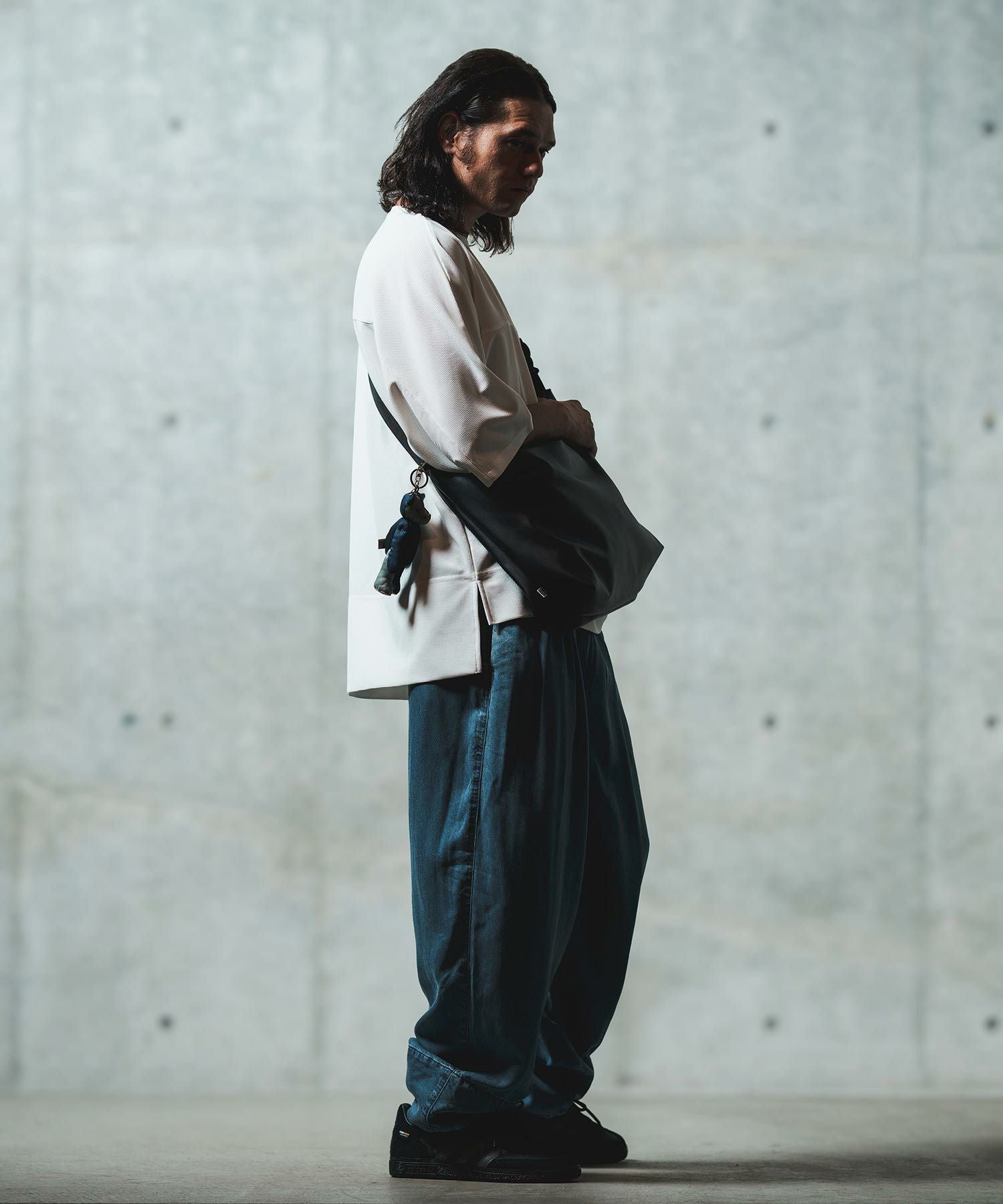 30%OFF【GLIMCLAP(グリムクラップ)】 Thermal fabric T-shirt Tシャツ