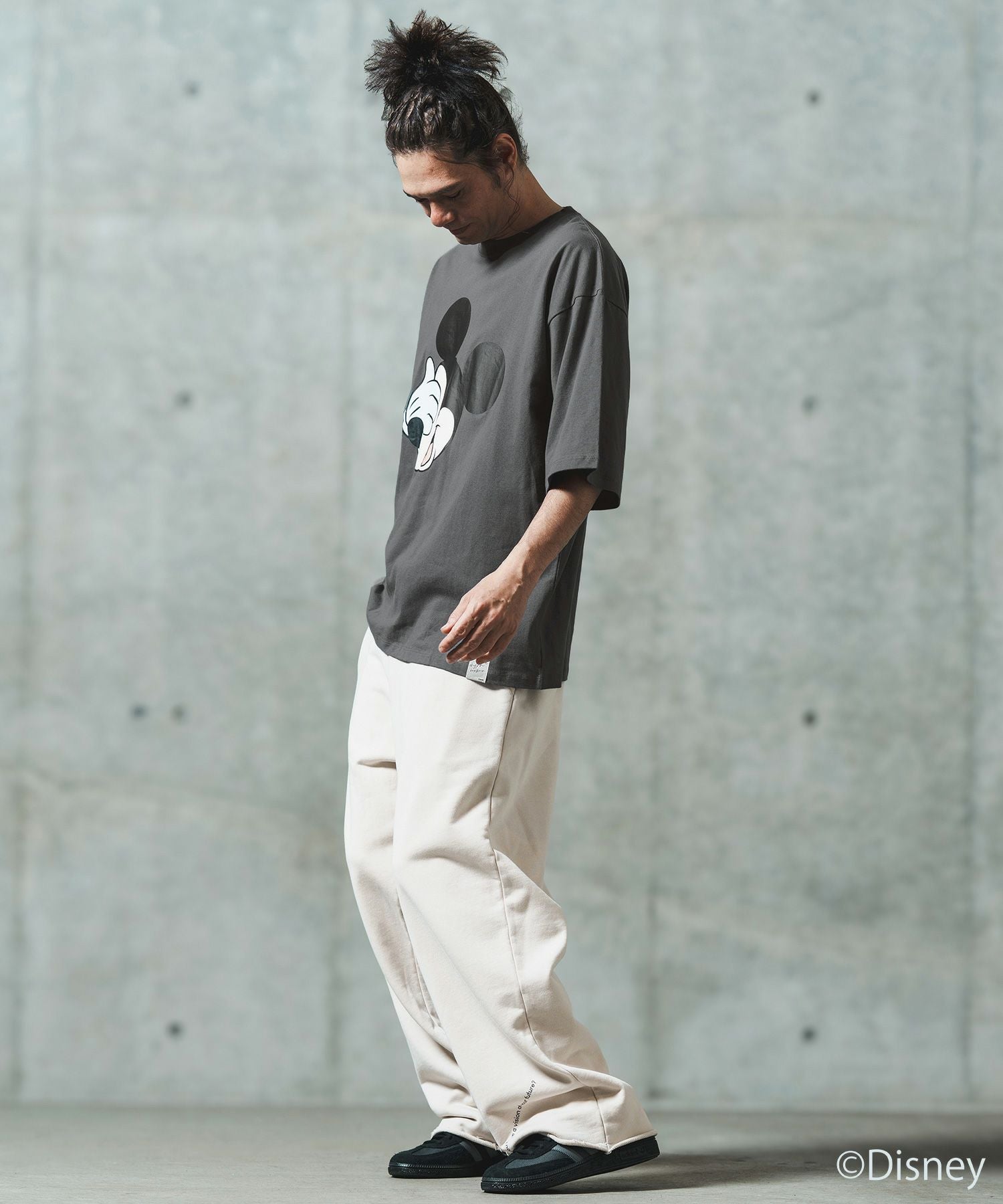 30%OFF【GLIMCLAP(グリムクラップ)】Printed T-shirtr-Mickey Mouse