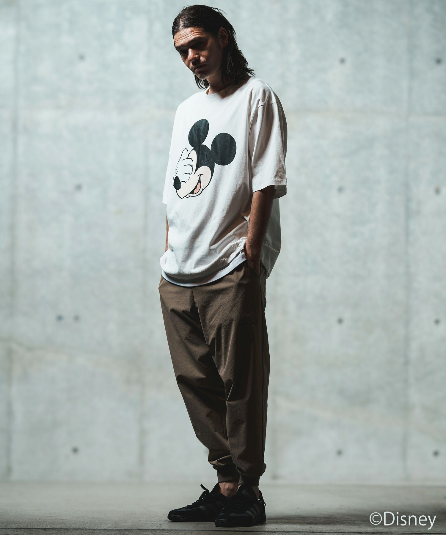 30%OFF【GLIMCLAP(グリムクラップ)】Printed T-shirtr-Mickey Mouse