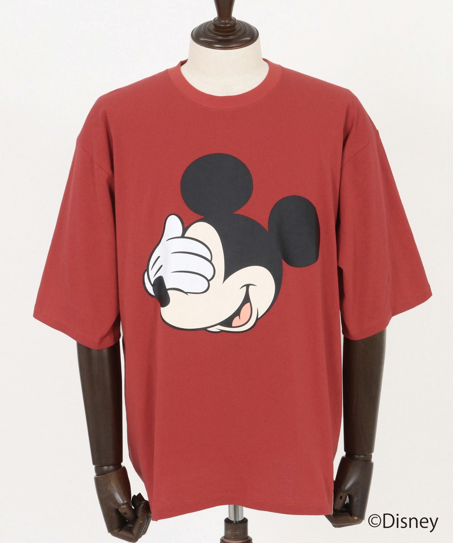30%OFF【GLIMCLAP(グリムクラップ)】Printed T-shirtr-Mickey Mouse