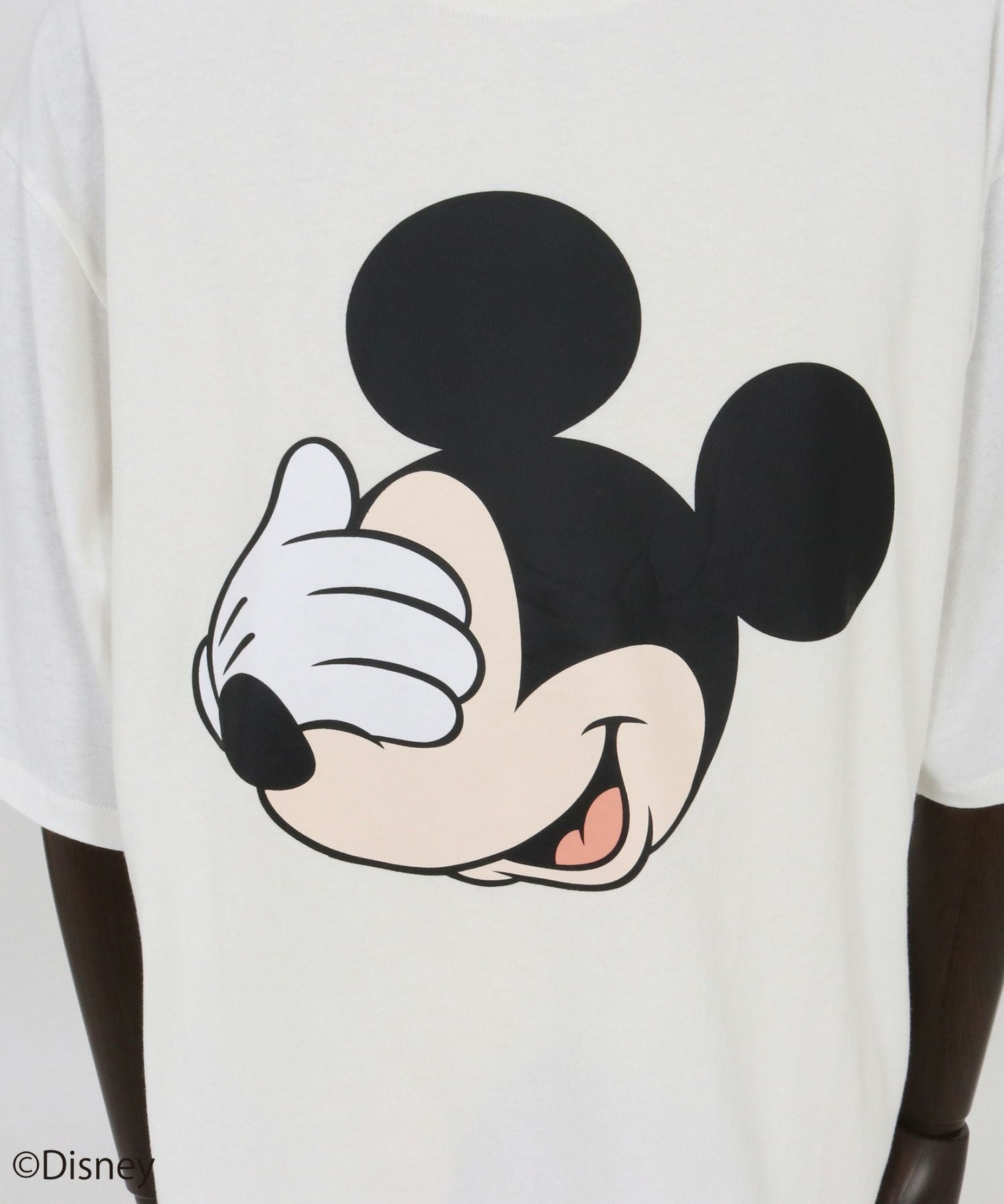 30%OFF【GLIMCLAP(グリムクラップ)】Printed T-shirtr-Mickey Mouse