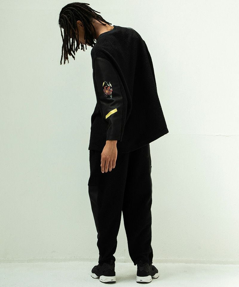 STOF(ストフ)】FLAGMENTS MIX PULLOVER プルオーバー(SF25AW-17