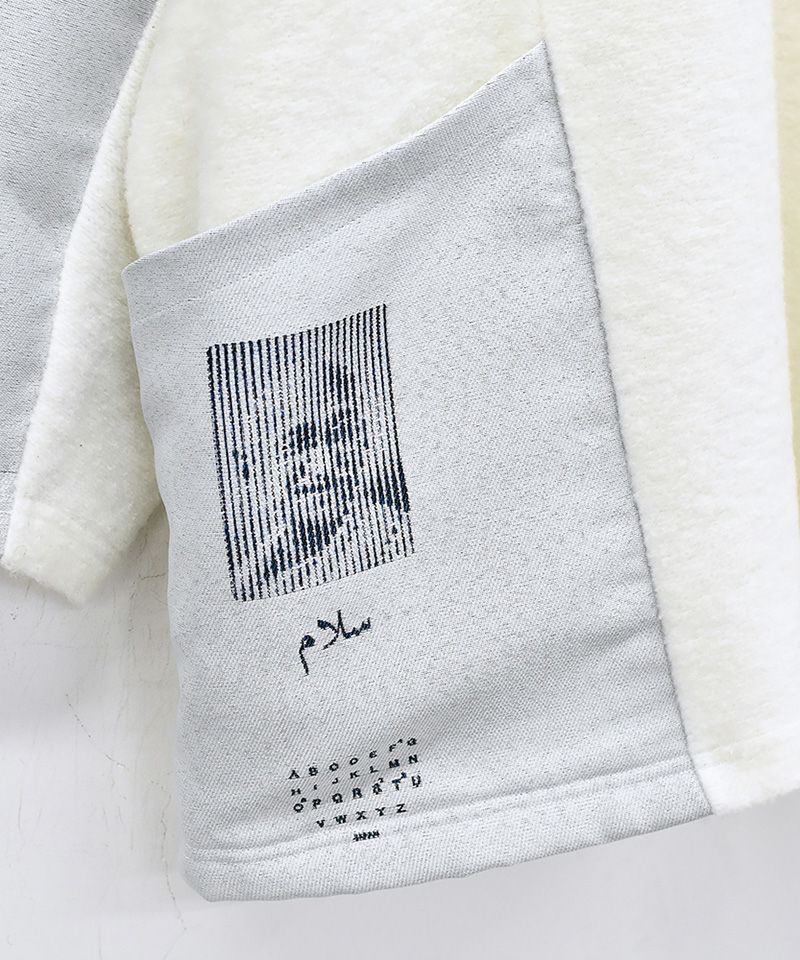 STOF(ストフ)】FLAGMENTS MIX PULLOVER プルオーバー(SF25AW-17