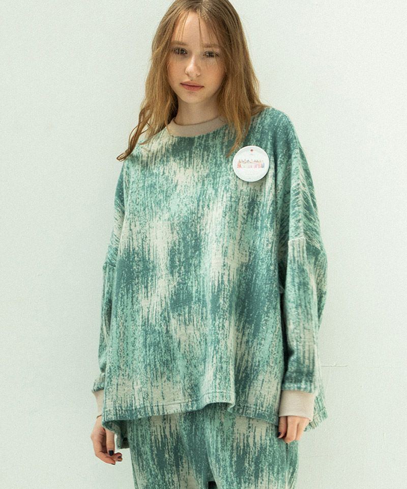 STOF(ストフ)】DIM MOHAIR PULLOVER ニットプルオーバー(SF25AW-15