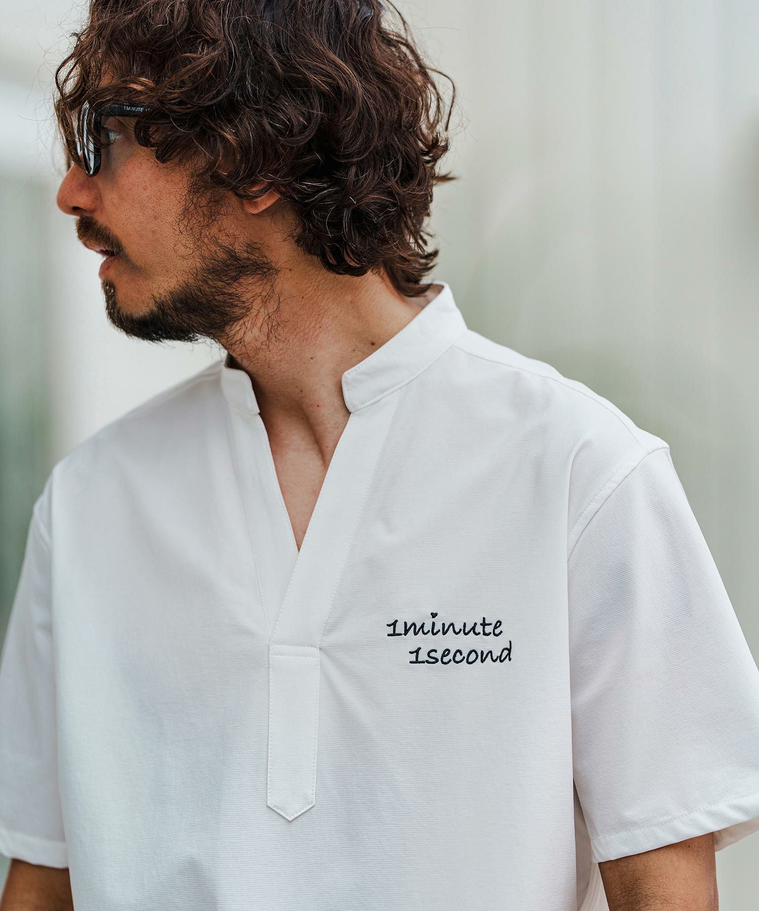 30%OFF【1minute 1second(ワンミニットワンセカンド)】cool V-neck