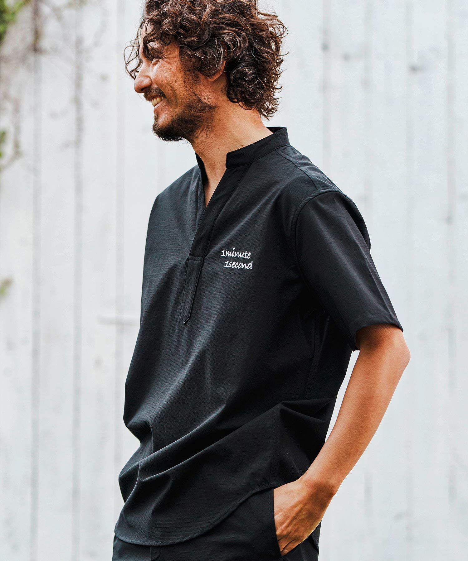 30%OFF【1minute 1second(ワンミニットワンセカンド)】cool V-neck