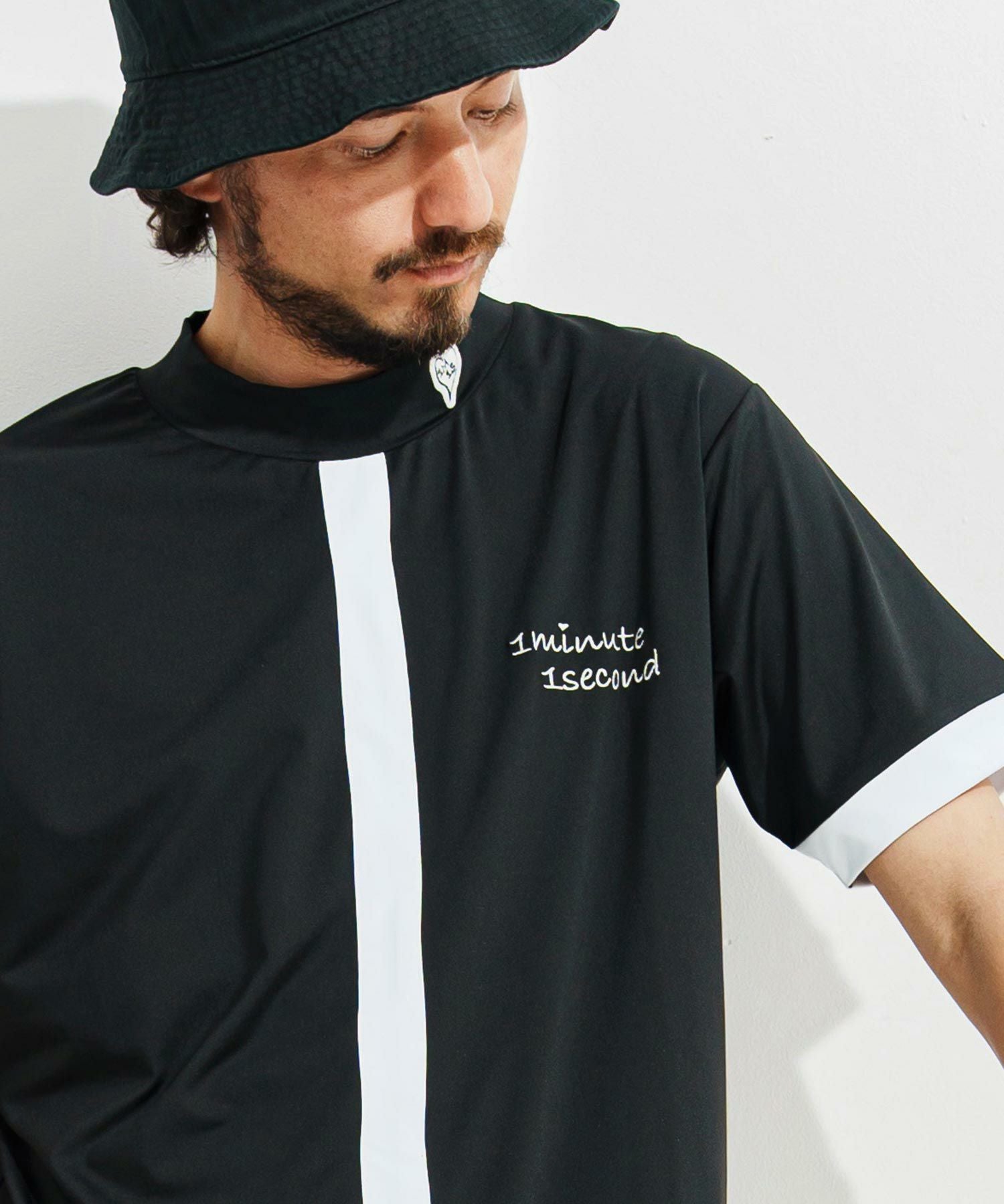 1minute 1second(ワンミニットワンセカンド)】cool fabric line mock