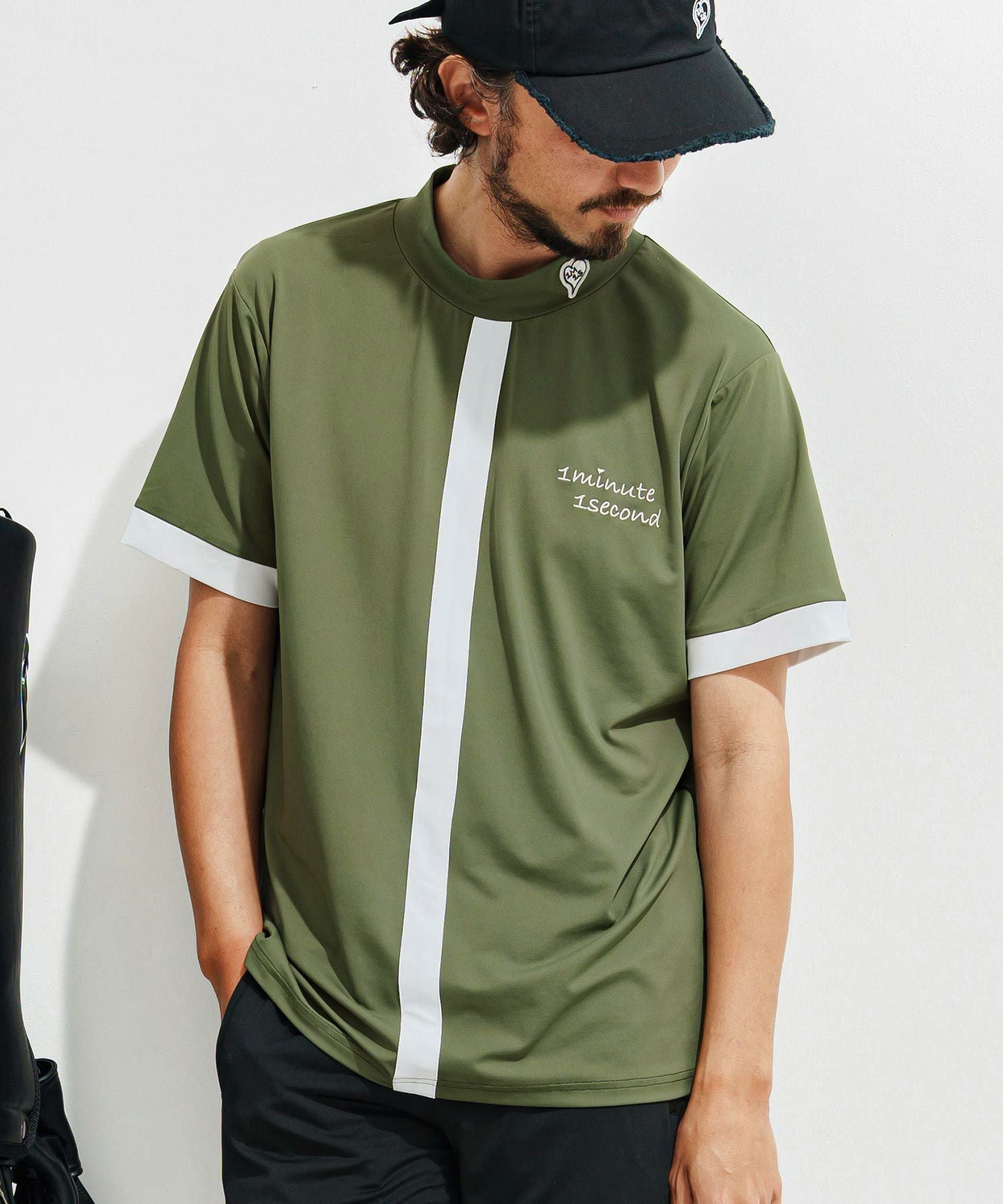 1minute 1second(ワンミニットワンセカンド)】cool fabric line mock