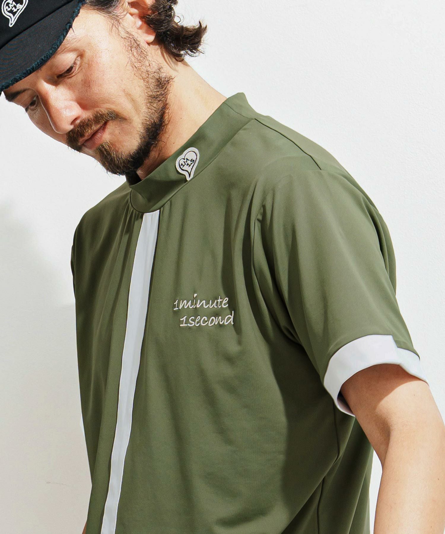 1minute 1second(ワンミニットワンセカンド)】cool fabric line mock