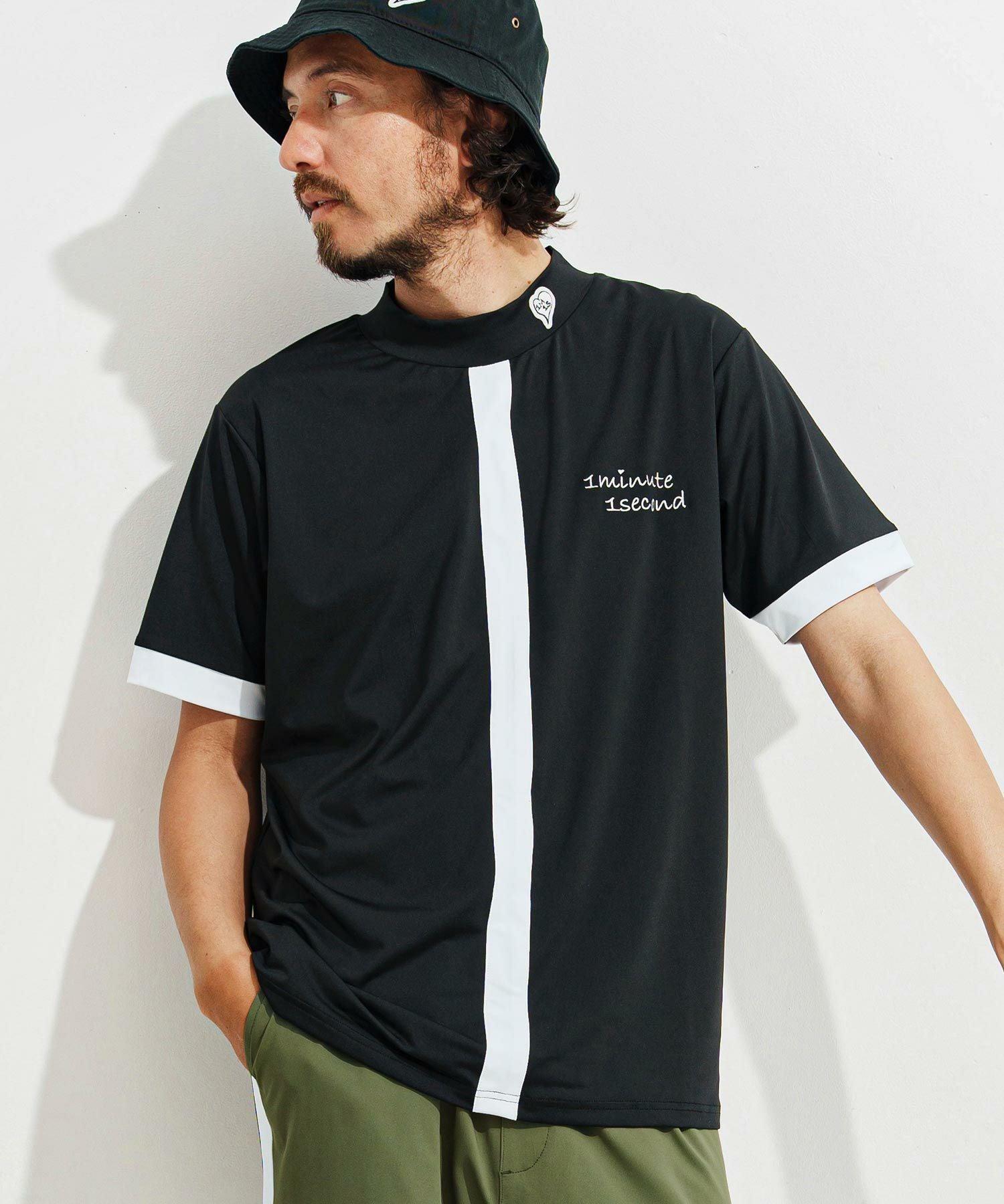 1minute 1second(ワンミニットワンセカンド)】cool fabric line mock
