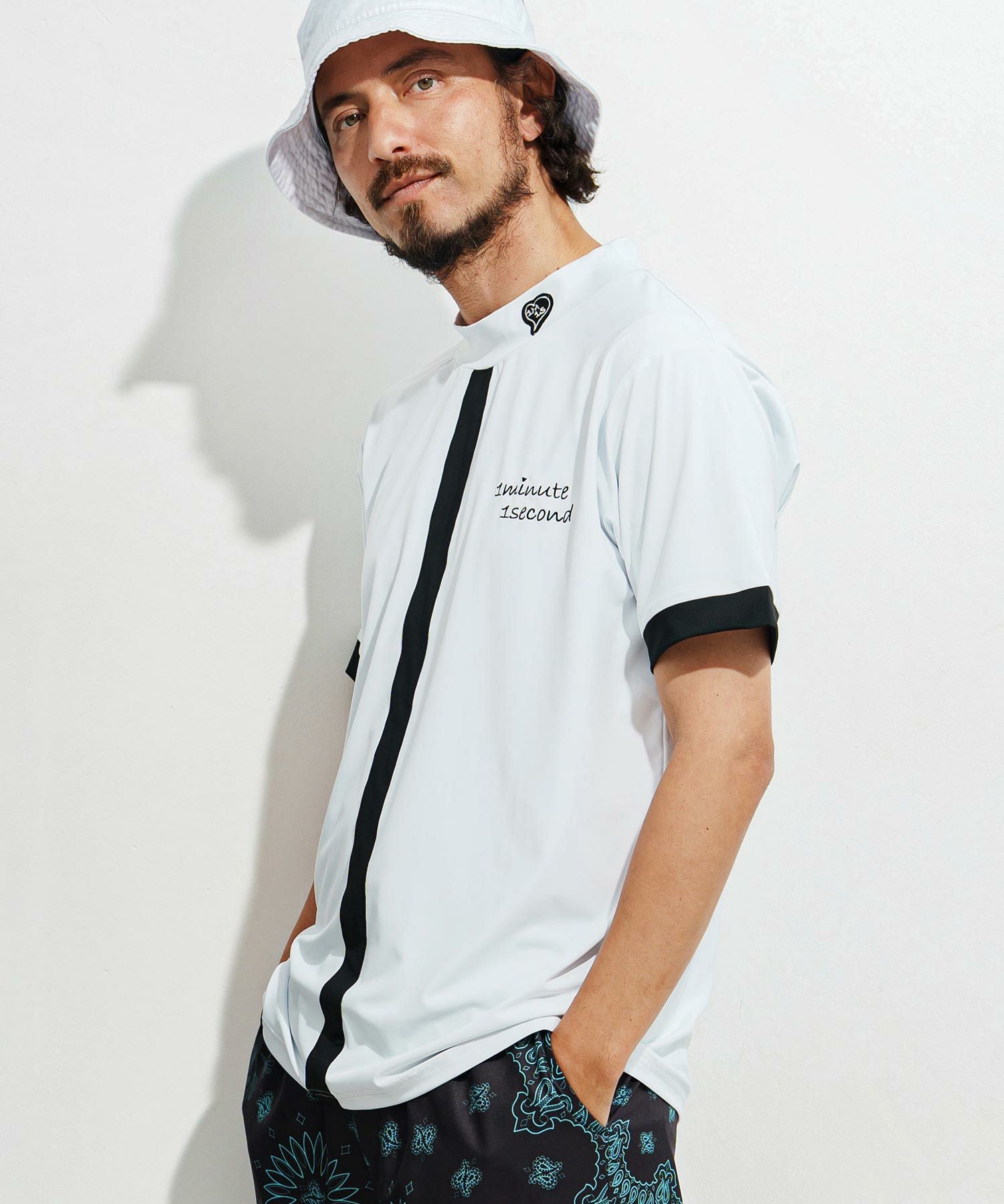 1minute 1second(ワンミニットワンセカンド)】cool fabric line mock