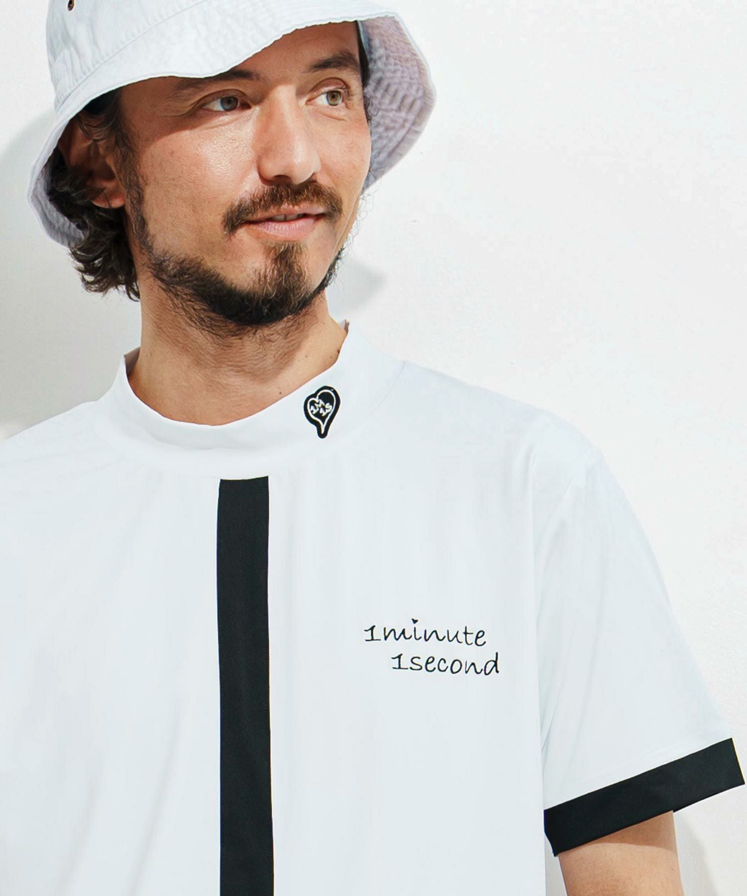 1minute 1second(ワンミニットワンセカンド)】cool fabric line mock
