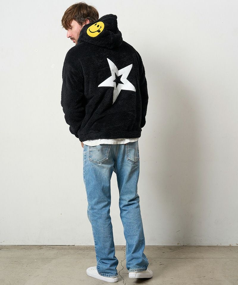【即発送】XL STUD MUFFIN パッチ パーカー 完売品 スカル ブルー STUD MUFFIN（スタッドマフィン） パーカー STUD MUFFIN/スタッド