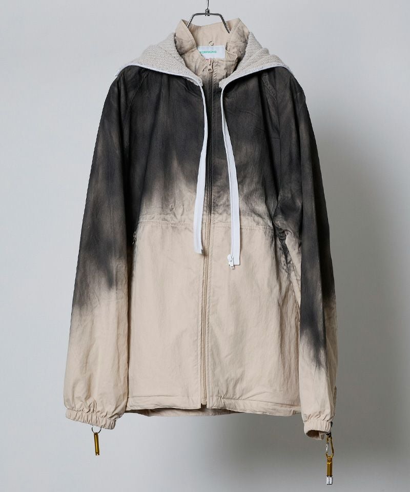 30%OFF【BODYSONG.(ボディソング)】PIGMENT-DYED DISTRESSED TRACK