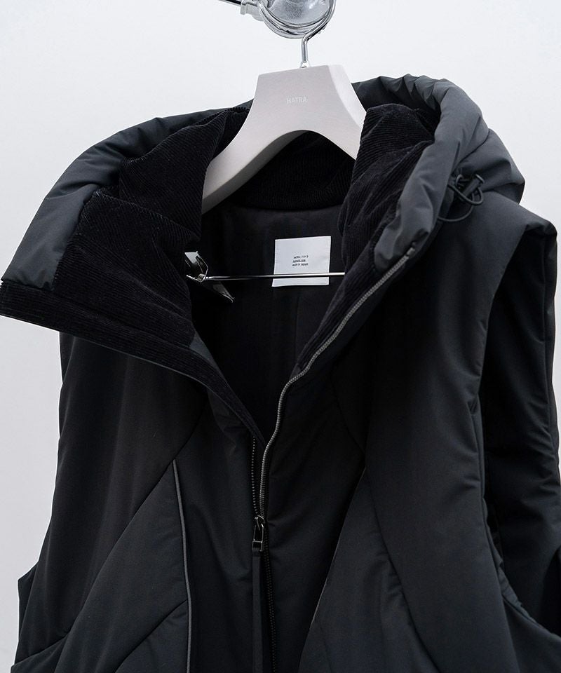 HATRA(ハトラ)】Lay Puf Vest ベスト(OU04-25fw) | CAMBIO カンビオ HATRA(ハトラ)】Lay Puf Vest ベスト(OU04-25fw) | CAMBIO カンビオ