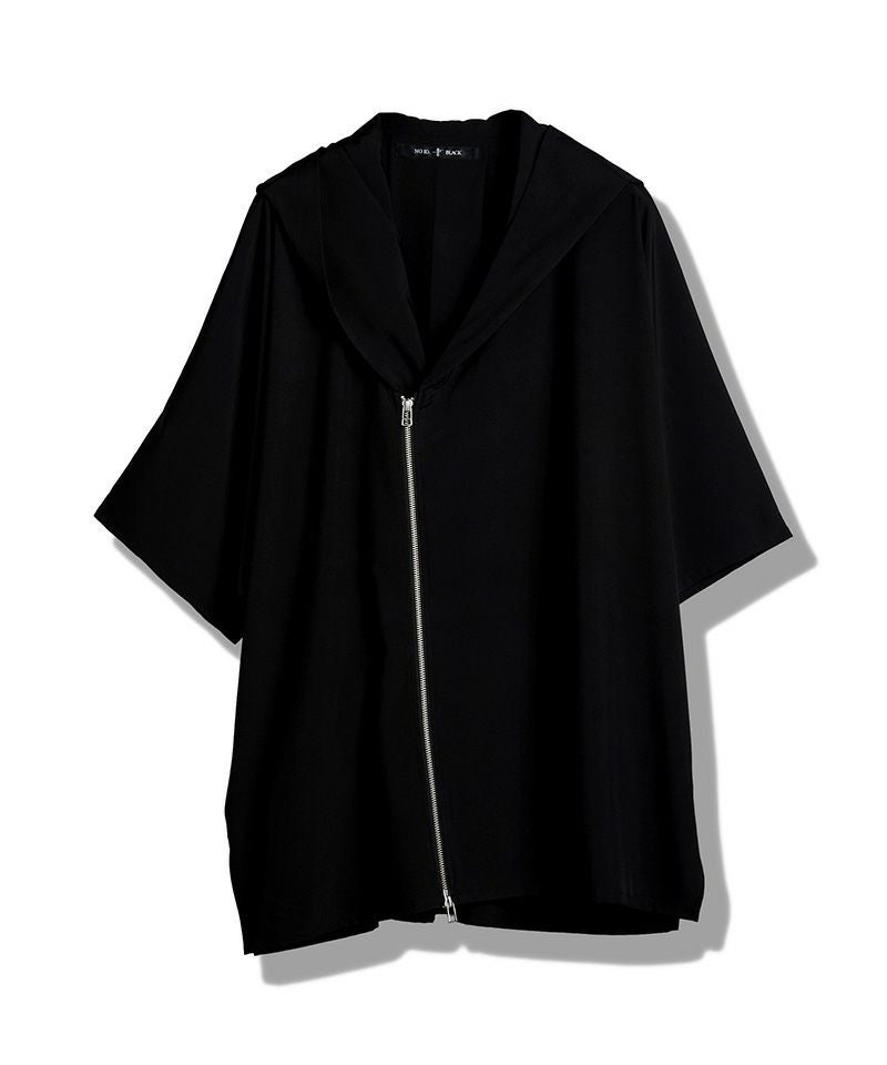 30%OFF【NO ID.(ノーアイディー)】ﾌｰﾄﾞﾄﾞﾙﾏﾝZIP BIG-SH シャツ(456006