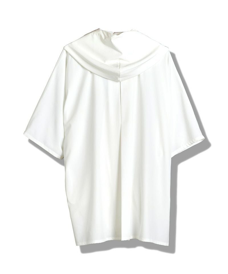 30%OFF【NO ID.(ノーアイディー)】ﾌｰﾄﾞﾄﾞﾙﾏﾝZIP BIG-SH シャツ(456006
