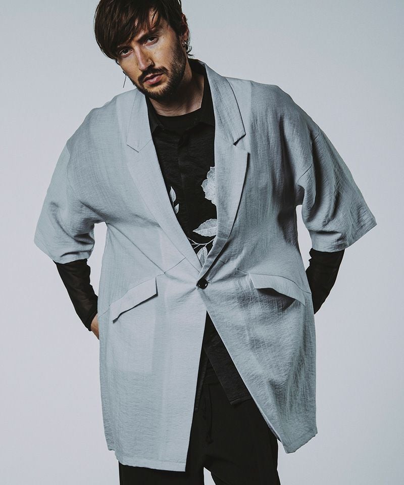 50%OFF【NO ID.(ノーアイディー)】 ZIPｼｮｰﾄJKT ジャケット(456006-958J