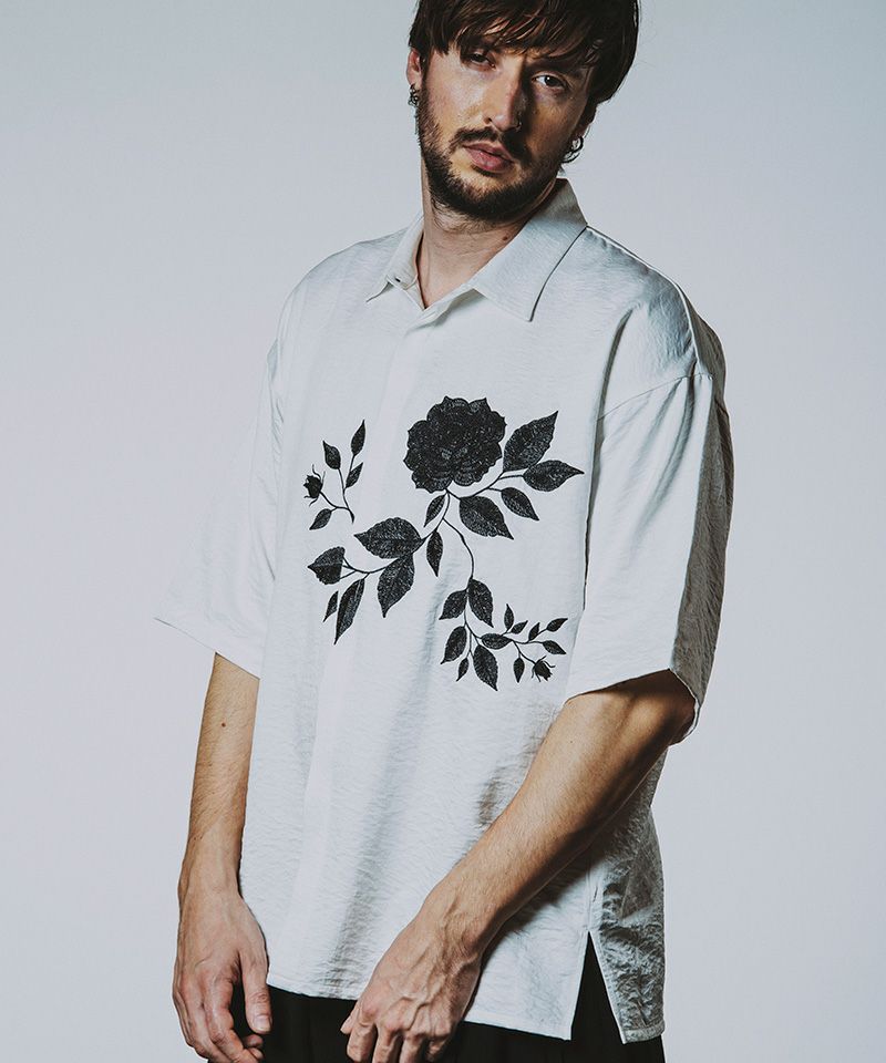 30%OFF【NO ID.(ノーアイディー)】ｴﾝﾌﾞﾛｲﾀﾞﾘｰBIG-SH シャツ(856006