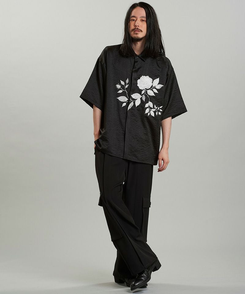 30%OFF【NO ID.(ノーアイディー)】ｴﾝﾌﾞﾛｲﾀﾞﾘｰBIG-SH シャツ(856006