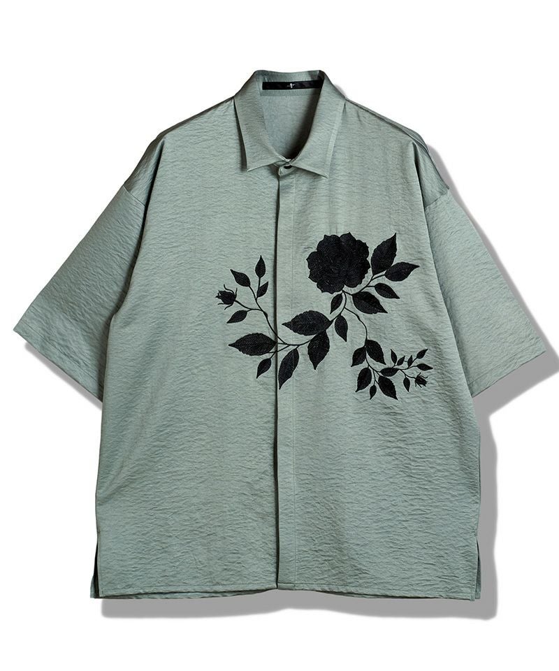30%OFF【NO ID.(ノーアイディー)】ｴﾝﾌﾞﾛｲﾀﾞﾘｰBIG-SH シャツ(856006