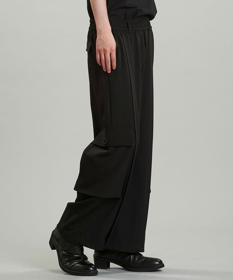 20%OFF【NO ID.(ノーアイディー)】ｲｰｼﾞｰｶｰｺﾞﾄﾗｳｻﾞｰｽﾞ パンツ(856006