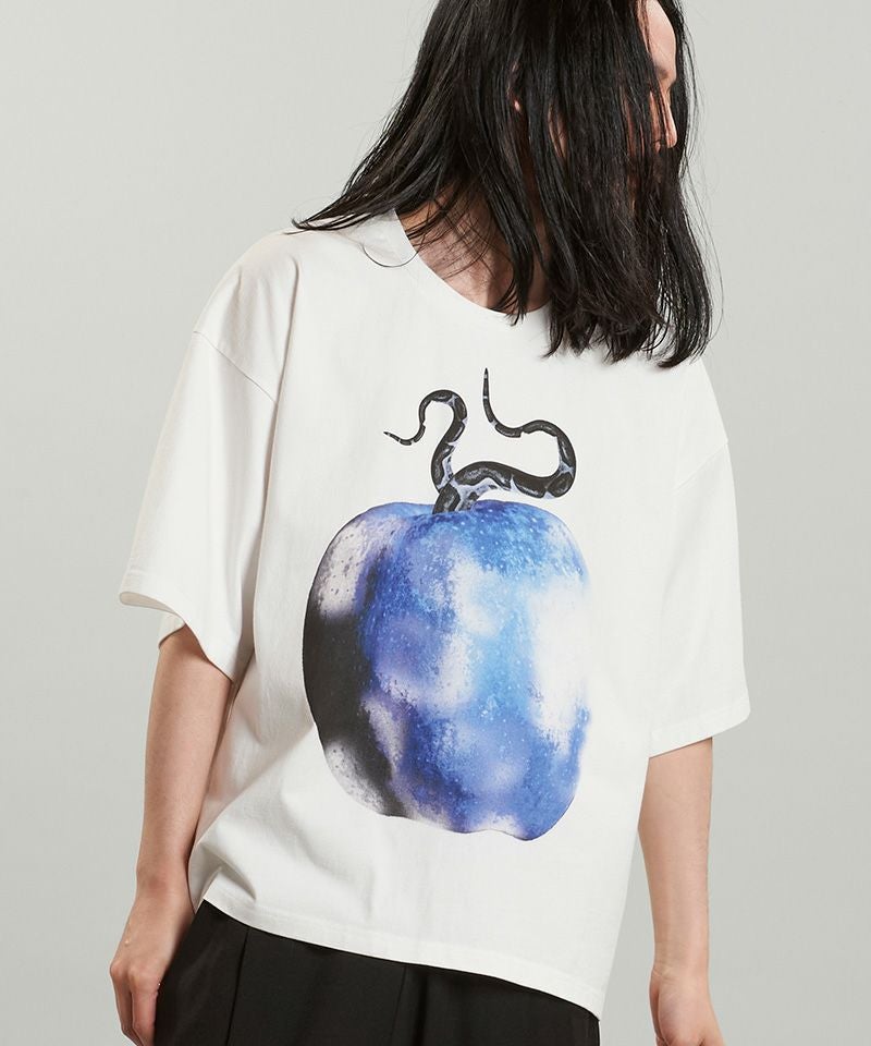 30%OFF【NO ID.(ノーアイディー)】PARADISE LOSTﾌﾟﾘﾝﾄBIG-T Tシャツ