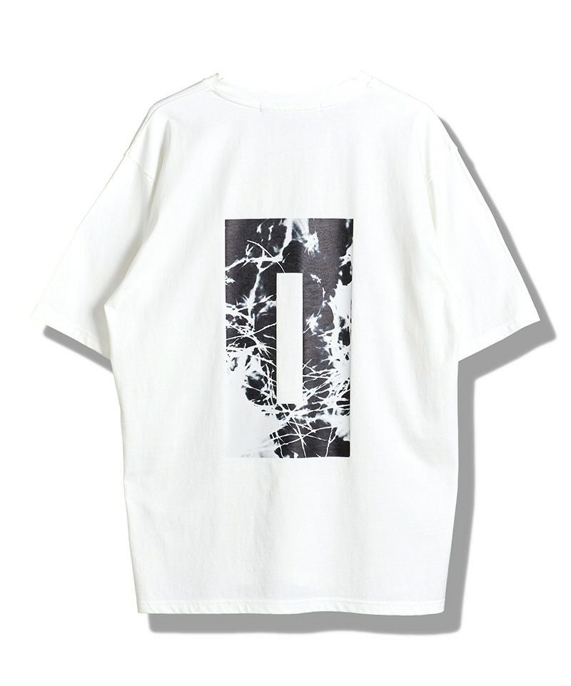 20%OFF【NO ID.(ノーアイディー)】ｸﾞﾗﾌｨｯｸﾛｺﾞﾌﾟﾘﾝﾄBIG-T Tシャツ