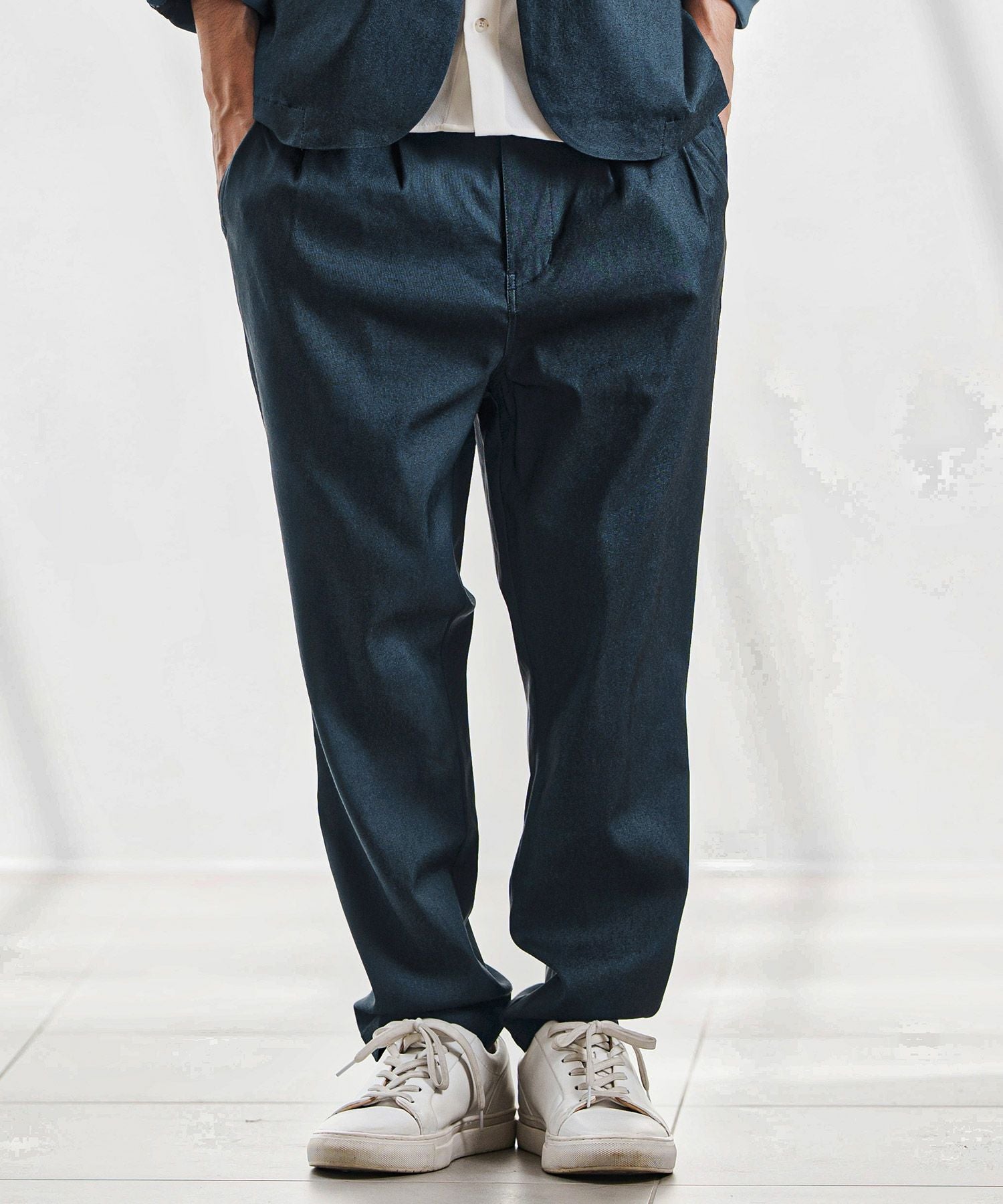 30%OFF【CAMBIO(カンビオ)】デニムライク2タックパンツ | CAMBIO カンビオ