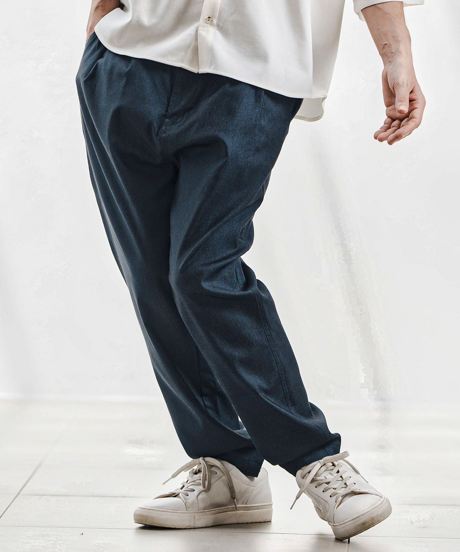 30%OFF【CAMBIO(カンビオ)】デニムライク2タックパンツ | CAMBIO カンビオ