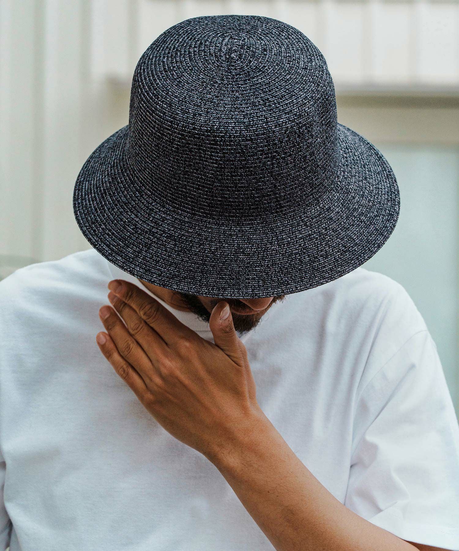 CAMBIO(カンビオ)】Polyester Braid Bucket Hat バケットハット(OP-251
