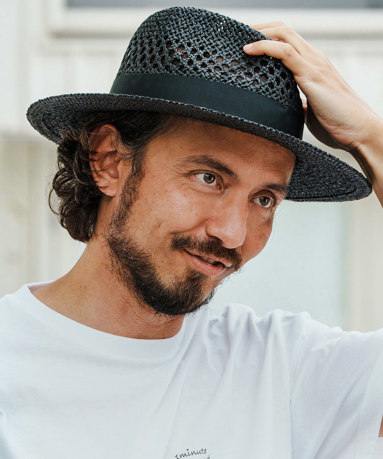 CAMBIO(カンビオ)】Hand Knit Paper Hat ハット(OP-251-016) | CAMBIO