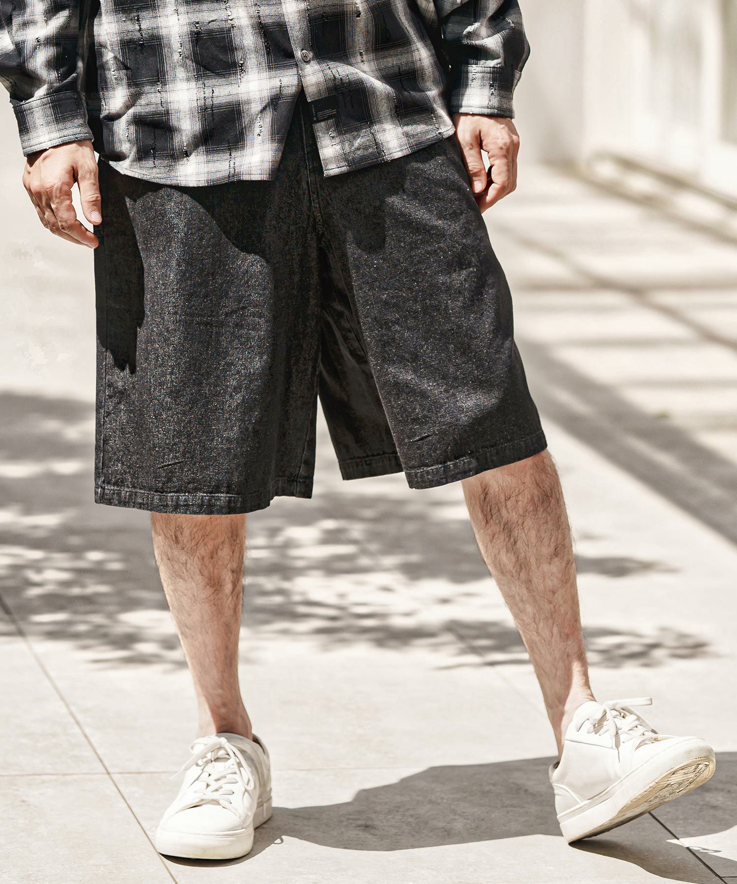 30%OFF【CAMBIO(カンビオ)】8.5ozワイドデニムショーツ | CAMBIO カンビオ
