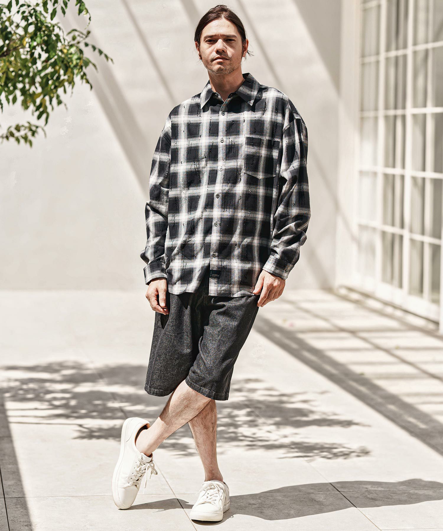 30%OFF【CAMBIO(カンビオ)】8.5ozワイドデニムショーツ | CAMBIO カンビオ