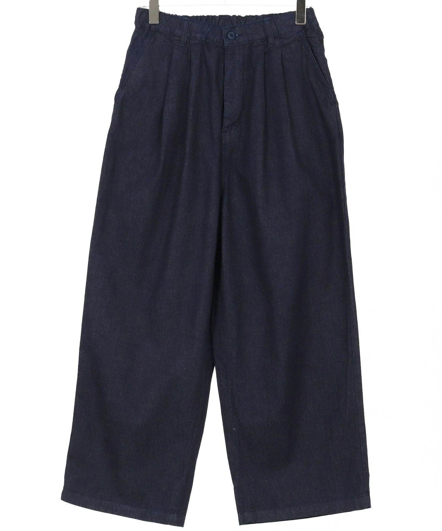 30%OFF【CAMBIO(カンビオ)】7.5OZデニムイージータックパンツ | CAMBIO