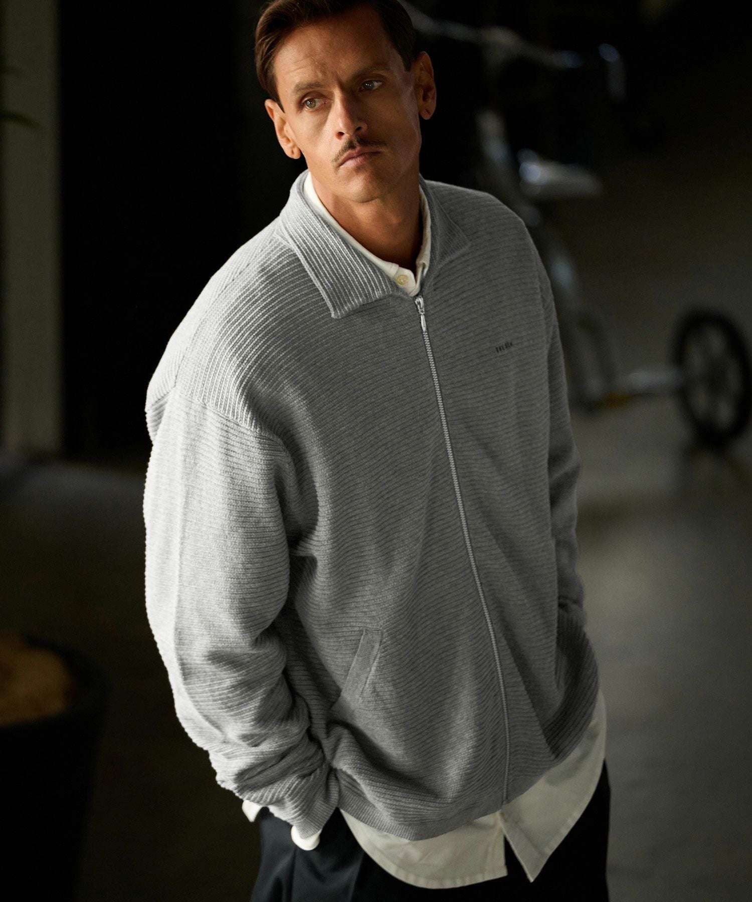 THEOREM(セオレム)】Rugged Ivy Knit Jacket ニットジャケット(TRM25