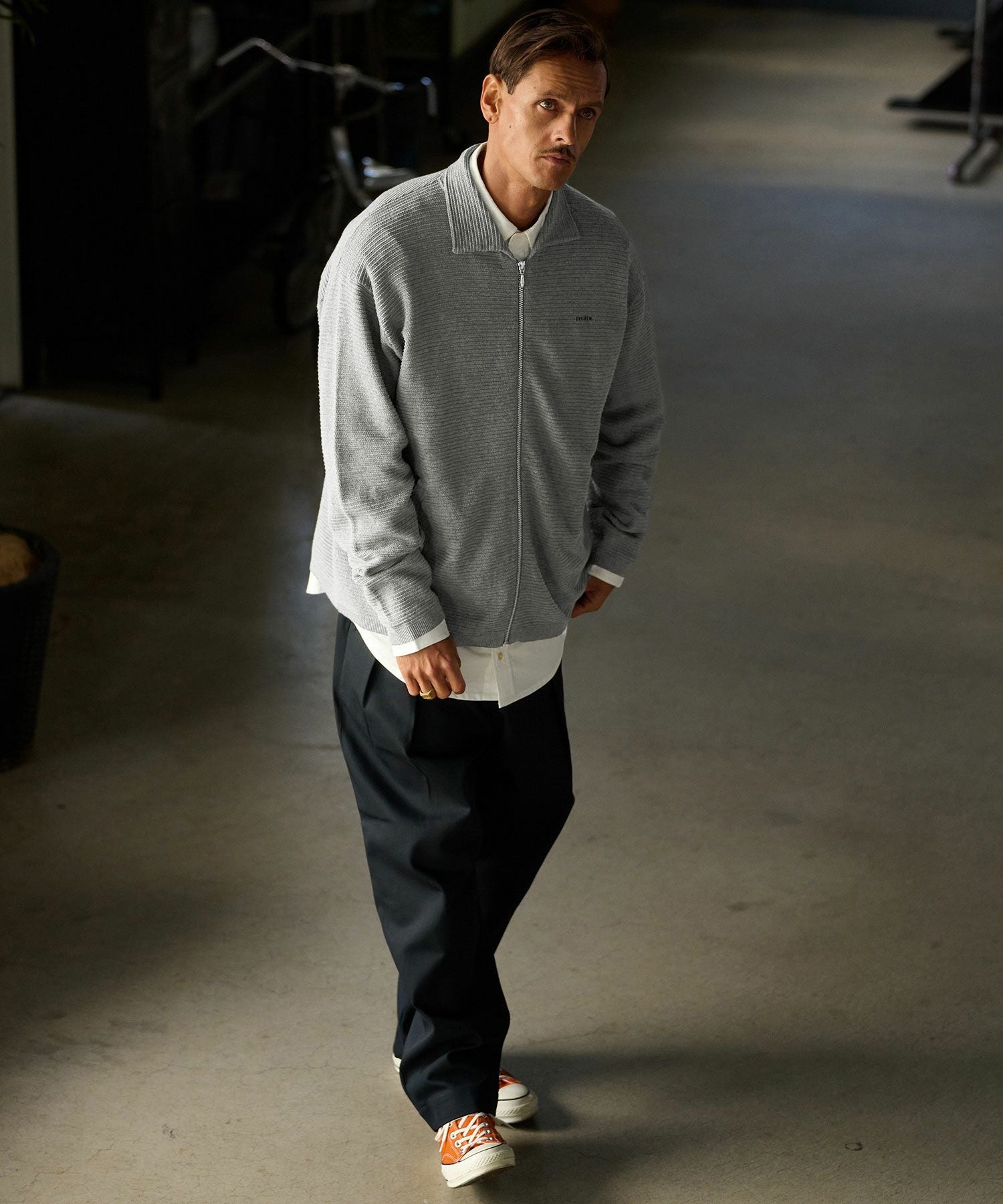 THEOREM(セオレム)】Rugged Ivy Knit Jacket ニットジャケット(TRM25