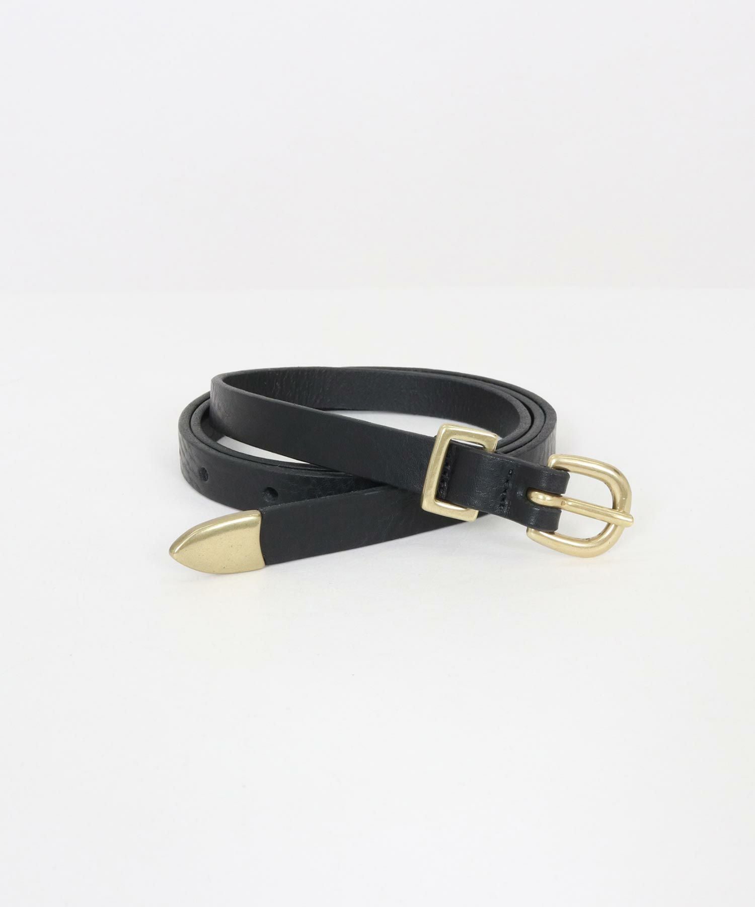 THEOREM(セオレム)】ADAM PATEK×THEOREM Italian Leather Thin-Belt