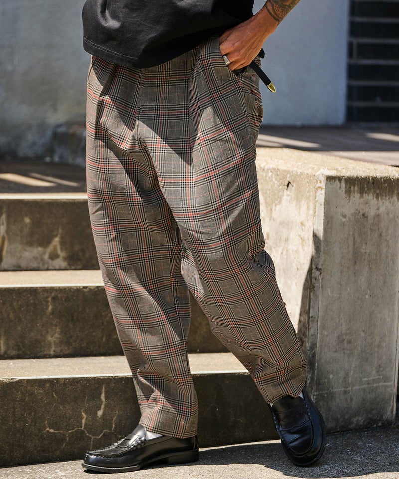 THEOREM(セオレム)】Routine Plaid Pattern Pants チェック柄パンツ 