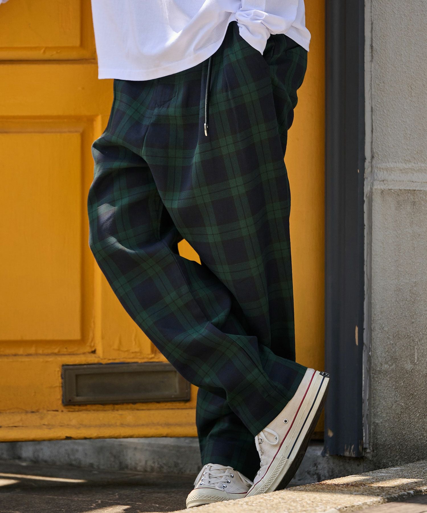 THEOREM(セオレム)】Routine Plaid Pattern Pants チェック柄パンツ