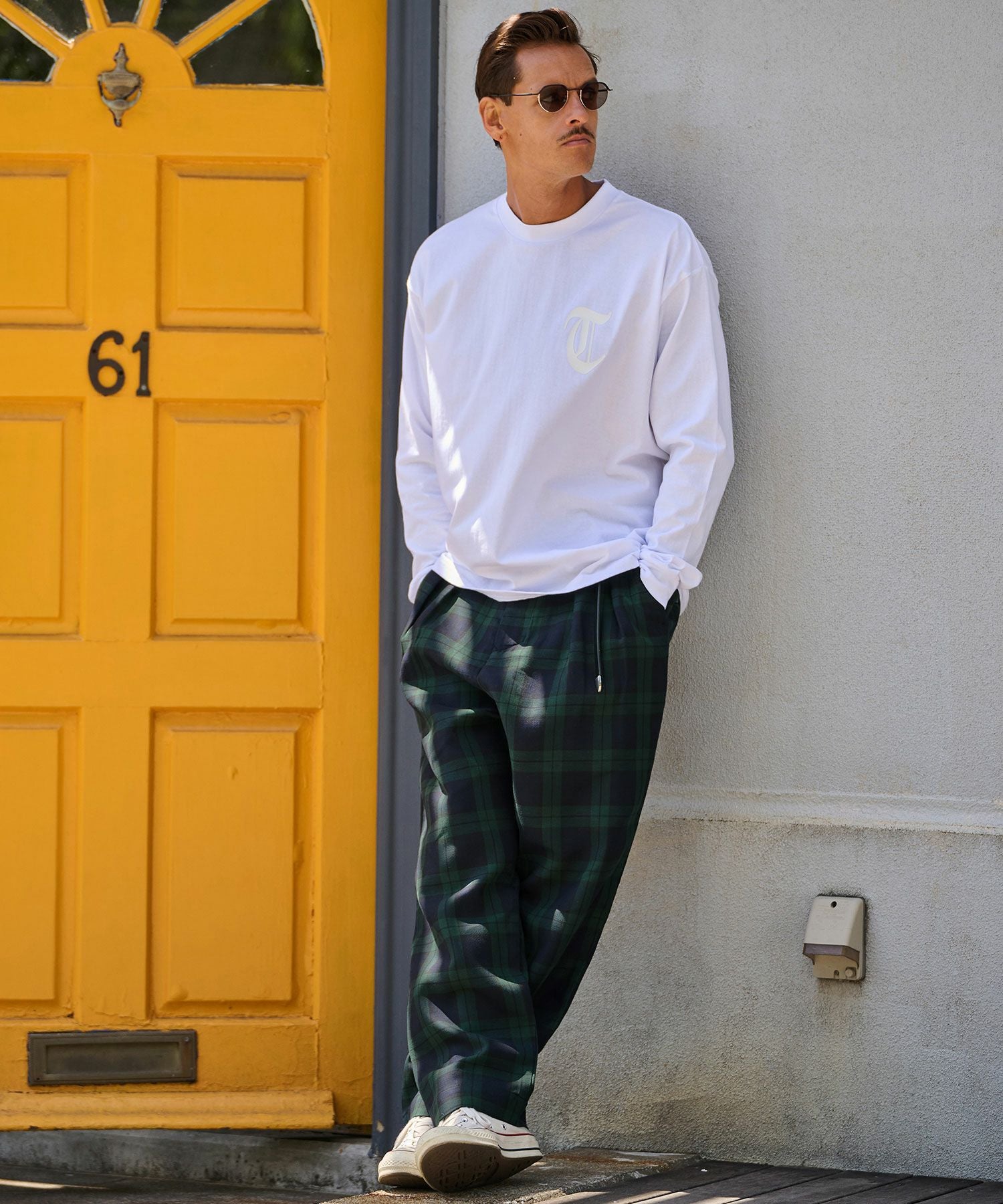 THEOREM(セオレム)】Routine Plaid Pattern Pants チェック柄パンツ