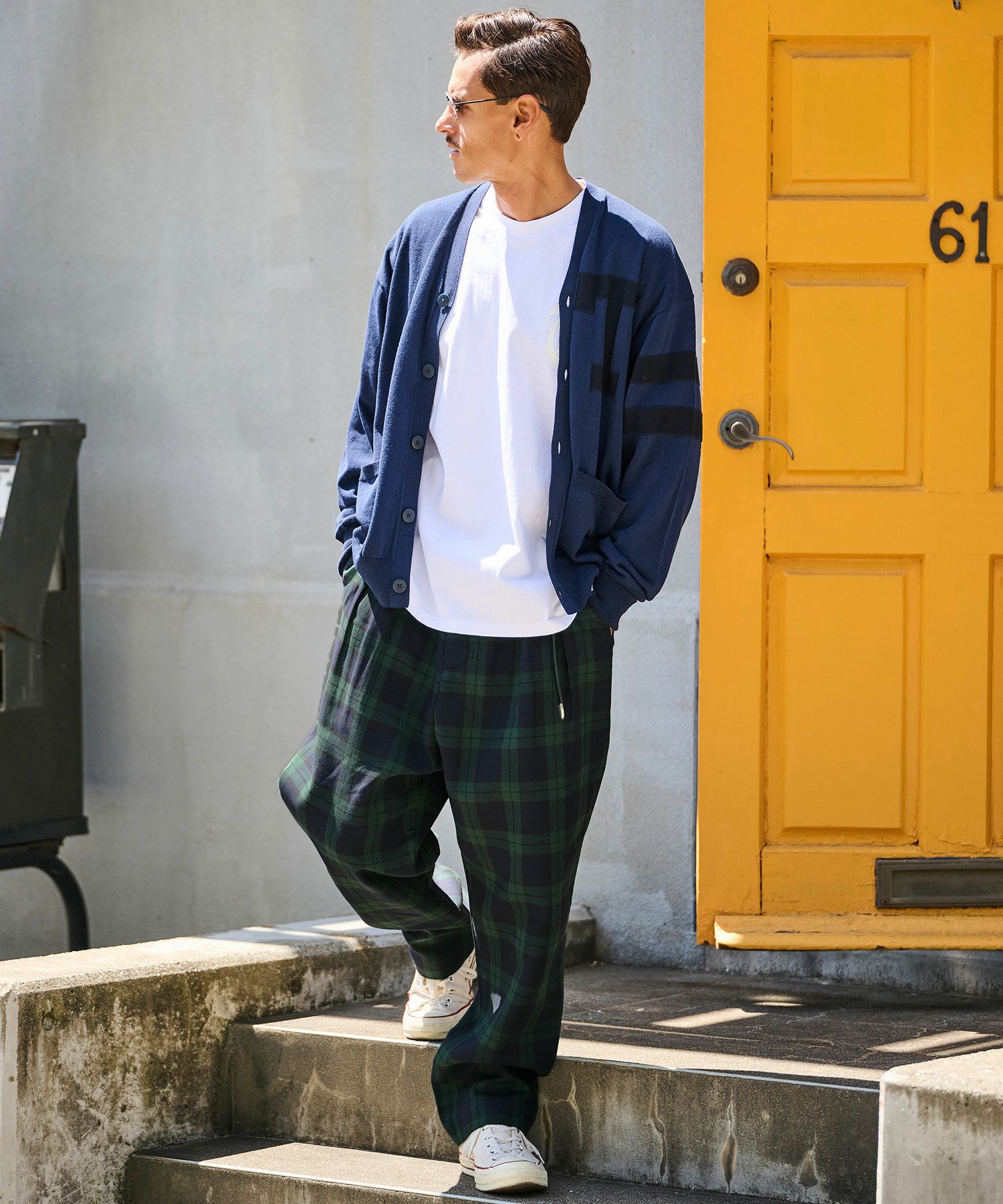 THEOREM(セオレム)】Routine Plaid Pattern Pants チェック柄パンツ