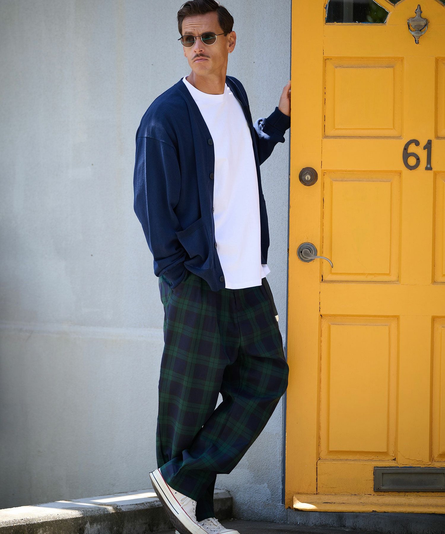 THEOREM(セオレム)】Routine Plaid Pattern Pants チェック柄パンツ
